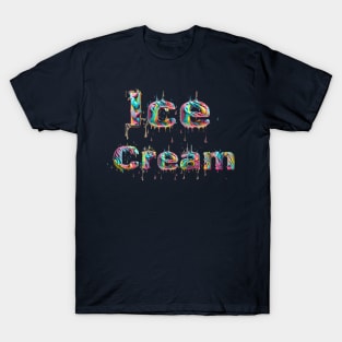 Ice Cream Melting T-Shirt